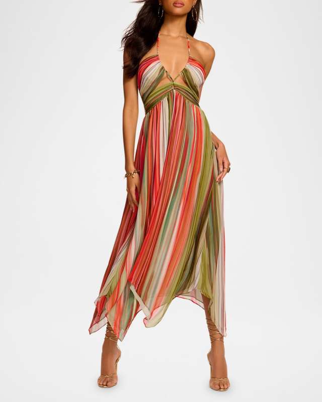Anaja Halter Midi Dress